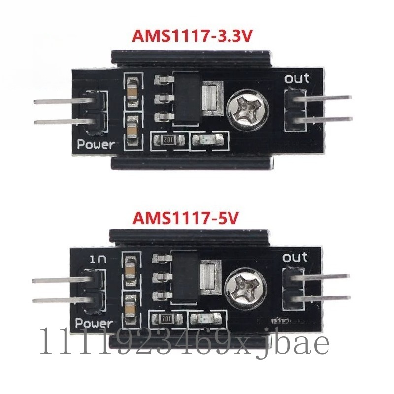 Ams1117 Module - Модуль питания AMS1117 DC-DC 3.3В/5В с