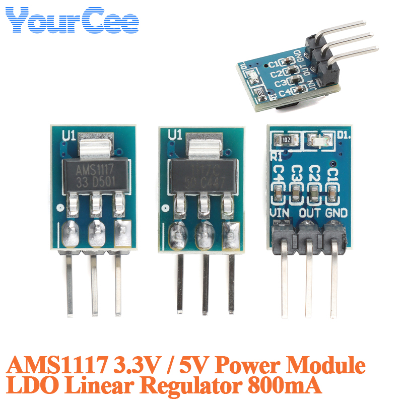 Ams1117 Module - 20 шт./1 шт. AMS1117 3,3 В