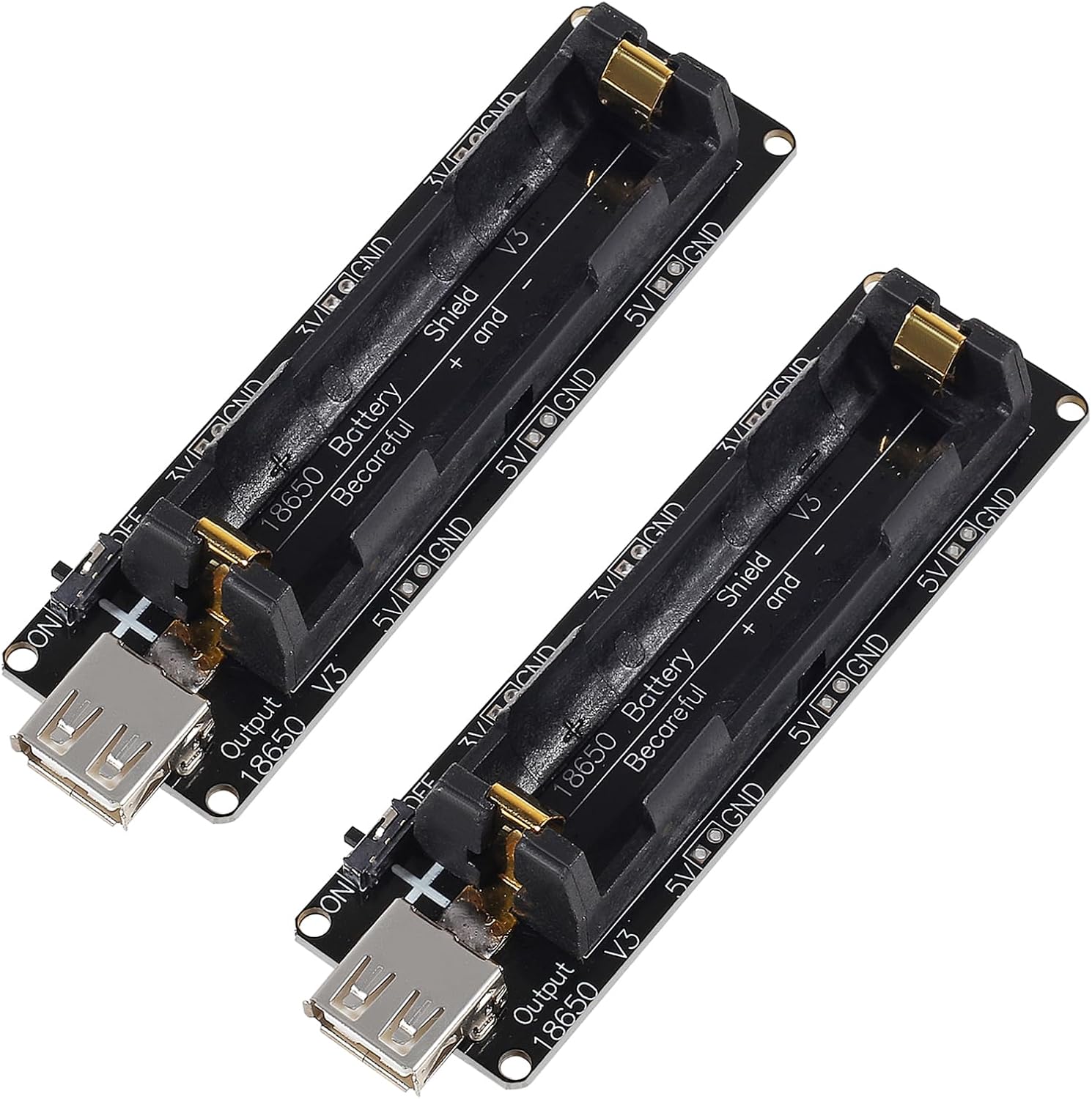 Esp32 Battery Holder Lipo - Комплект из 2 держателей для аккумуляторов