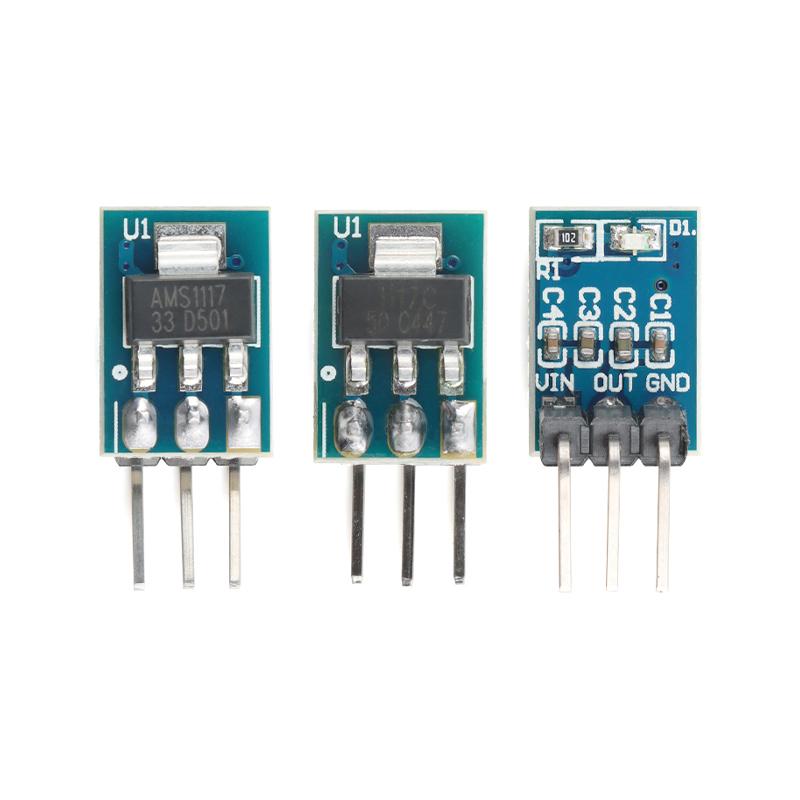 Ams1117 Module - 【F】1 шт. Плата линейного стабилизатора напряжения