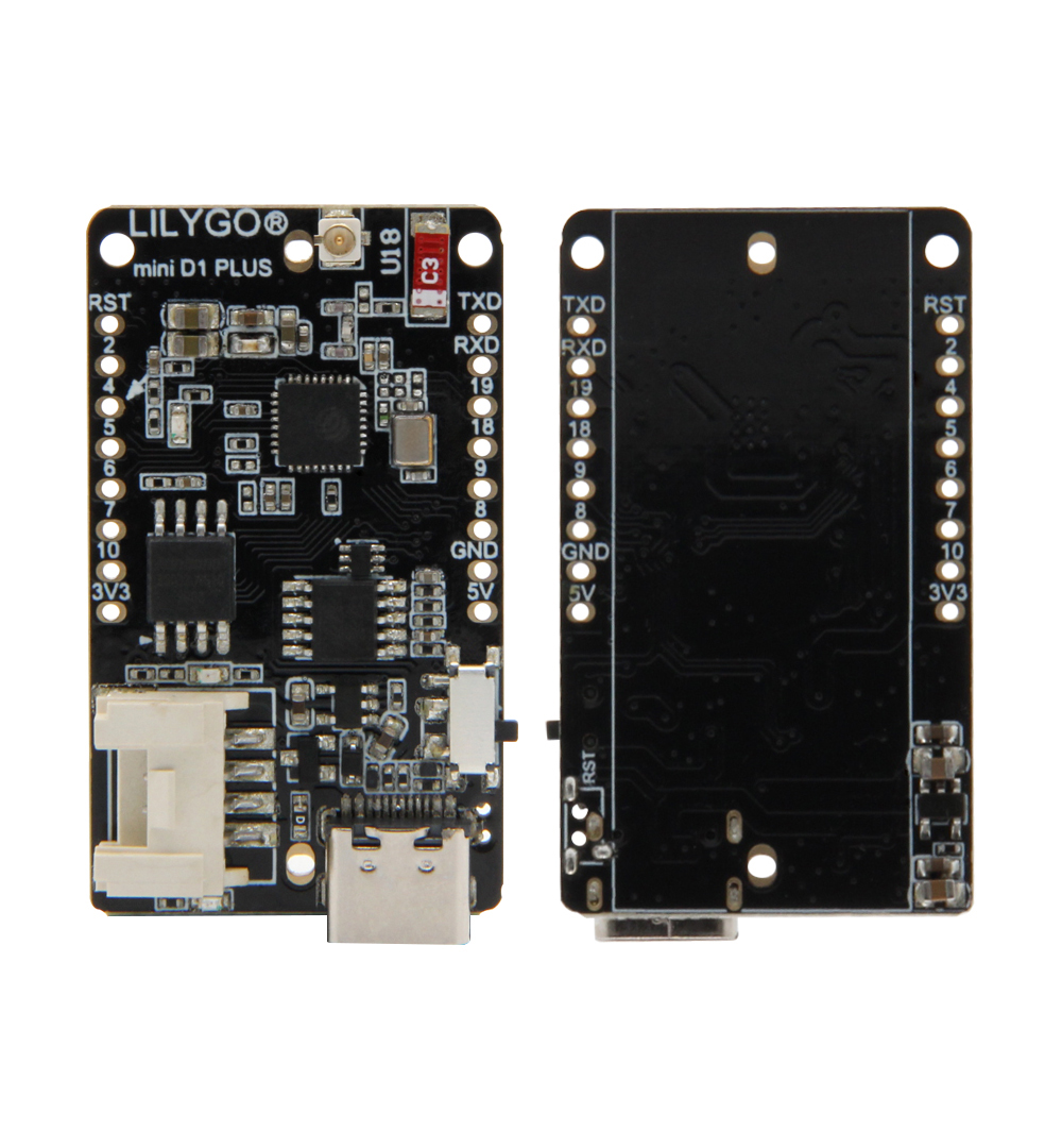LILYGO®TTGO T-OI PLUS RISC-V у – обзор и цена Esp32 Battery Holder Lipo