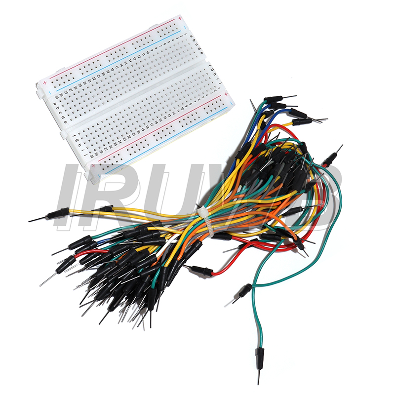 Макетная плата MB-102, 400, 83 – обзор и цена Breadboard 400 Point