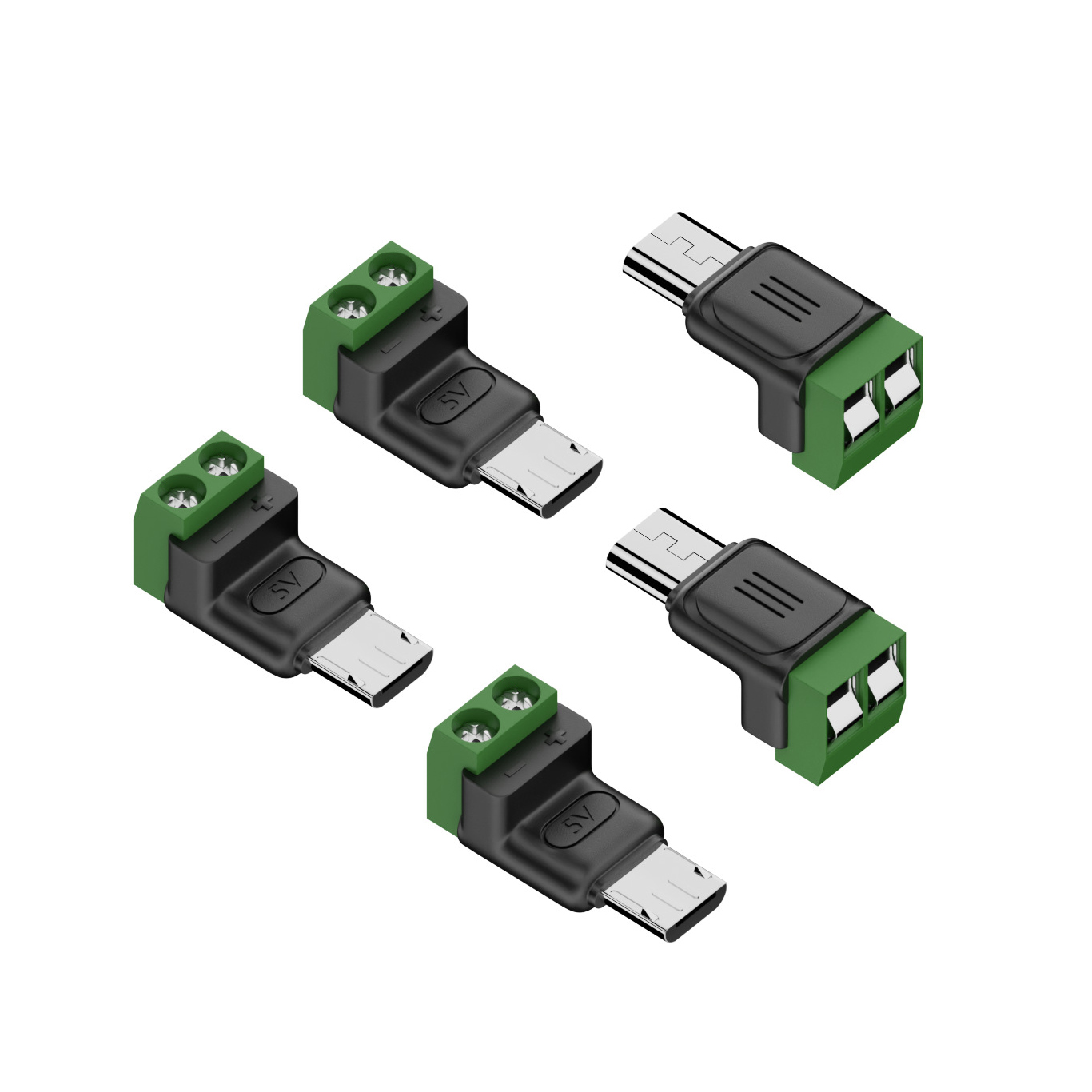 5 шт. 2-контактный адаптер с в – обзор и цена Screw Terminal Block
