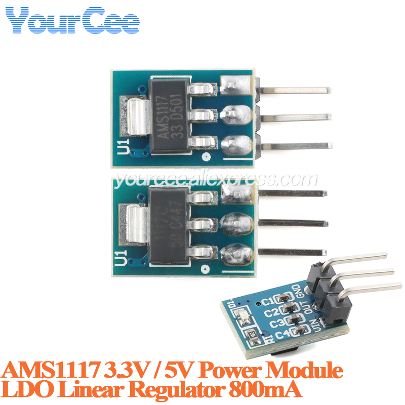 20 шт./1 шт. AMS1117 3,3 В 5 В – обзор и цена Ams1117 Module