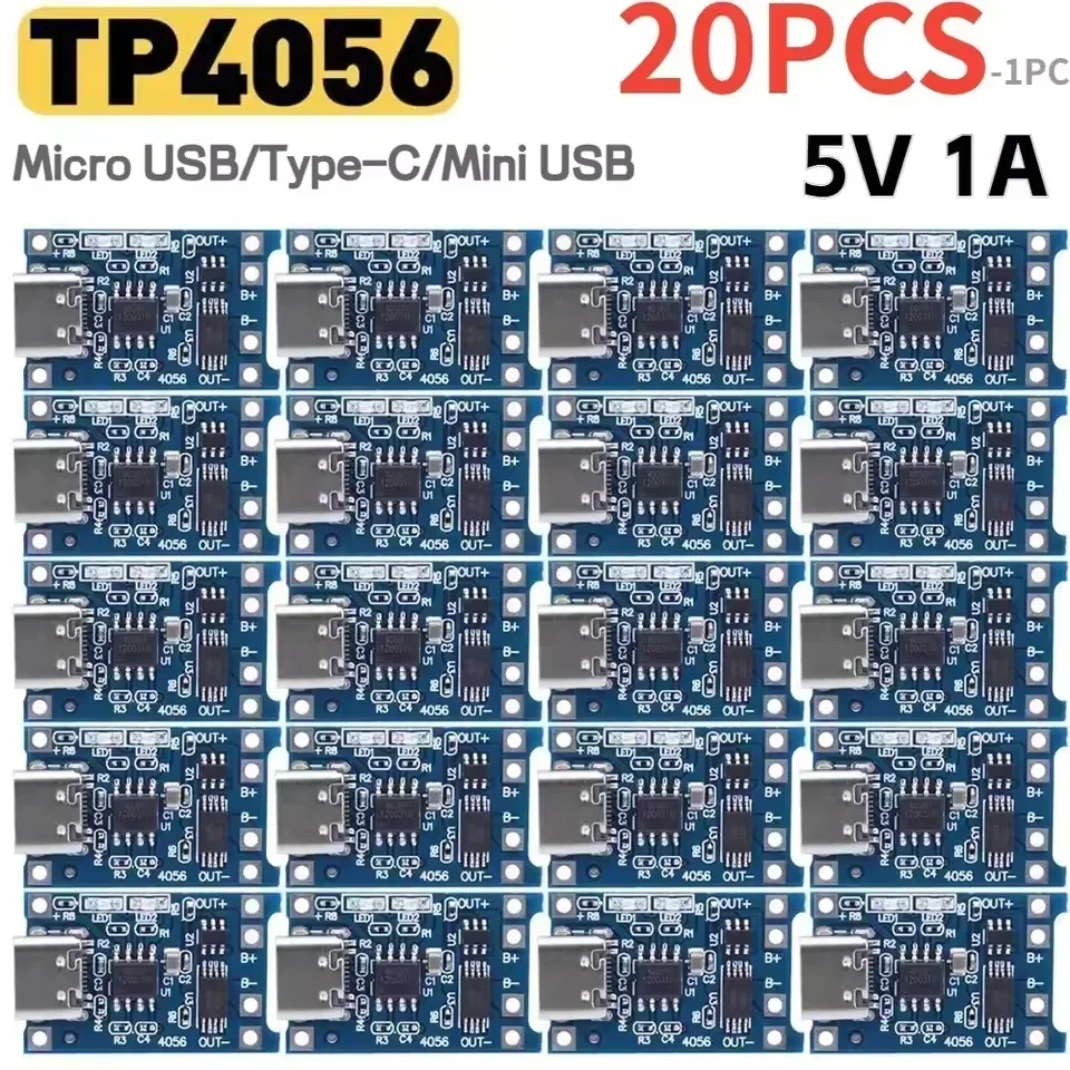 1-20 шт. Модуль зарядки литиев – обзор и цена Tp4056 Module
