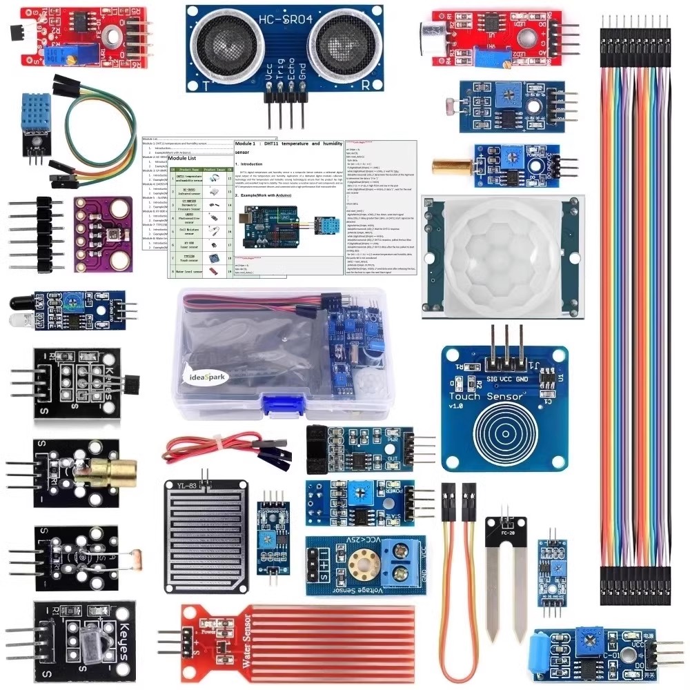 Комплект датчиков 22 в 1, Комп – обзор и цена Breadboard 400 Point