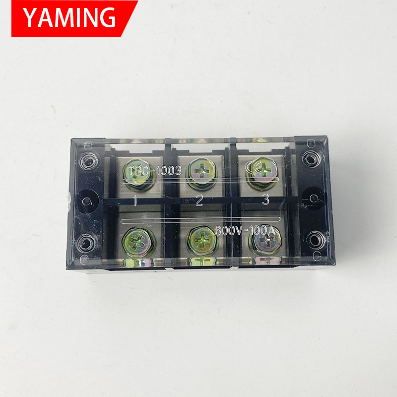 2 шт. TBC-1003 100А 3P 600В 6- – обзор и цена Screw Terminal Block