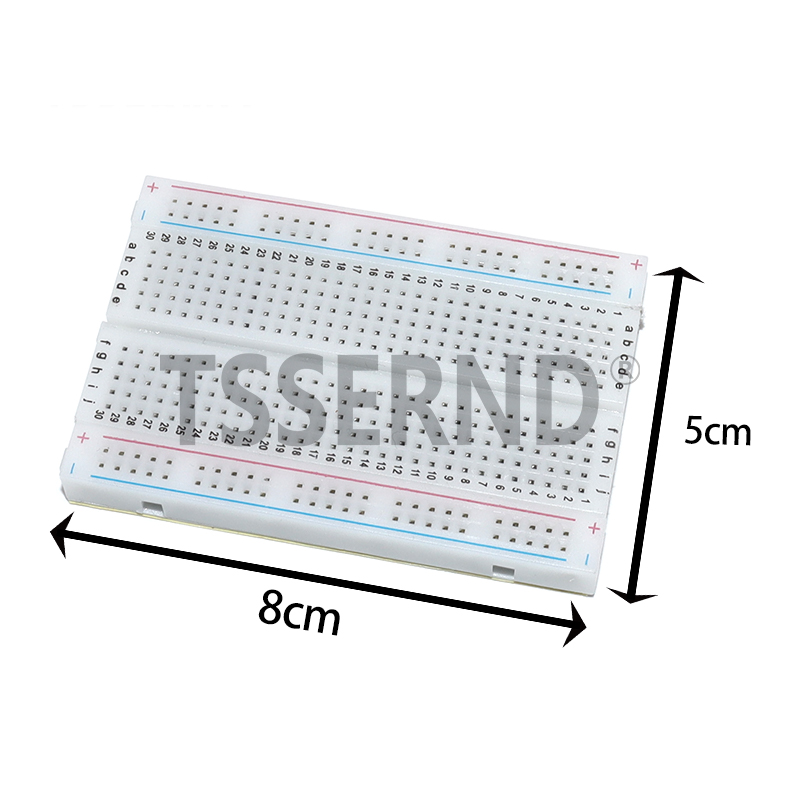 Мини-универсальная тестовая пл – обзор и цена Breadboard 400 Point