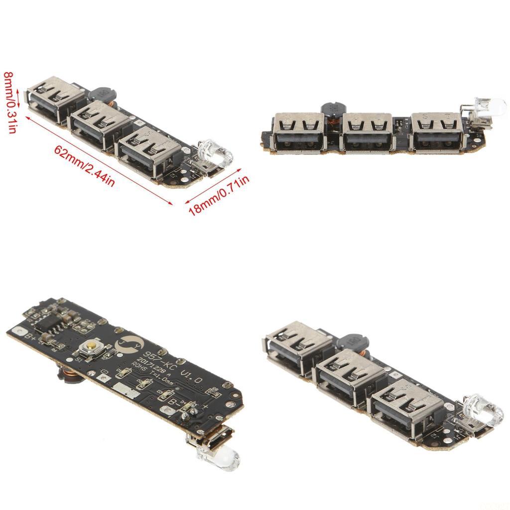 B03F 5V 2.1A 3 USB зарядное ус – обзор и цена Li Ion Charger Module