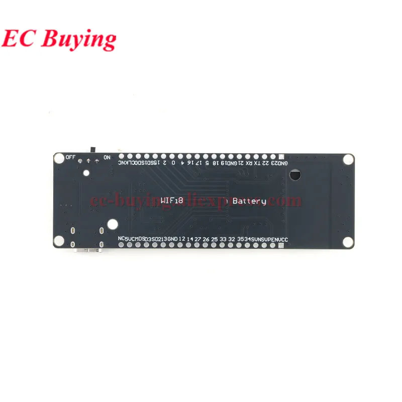 Плата для разработки модулей E – обзор и цена Esp32 Battery Holder Lipo