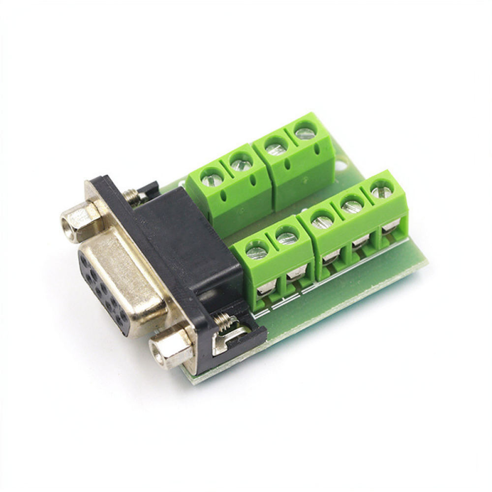 Беспаечный разъем DB9 для пром – обзор и цена Screw Terminal Block