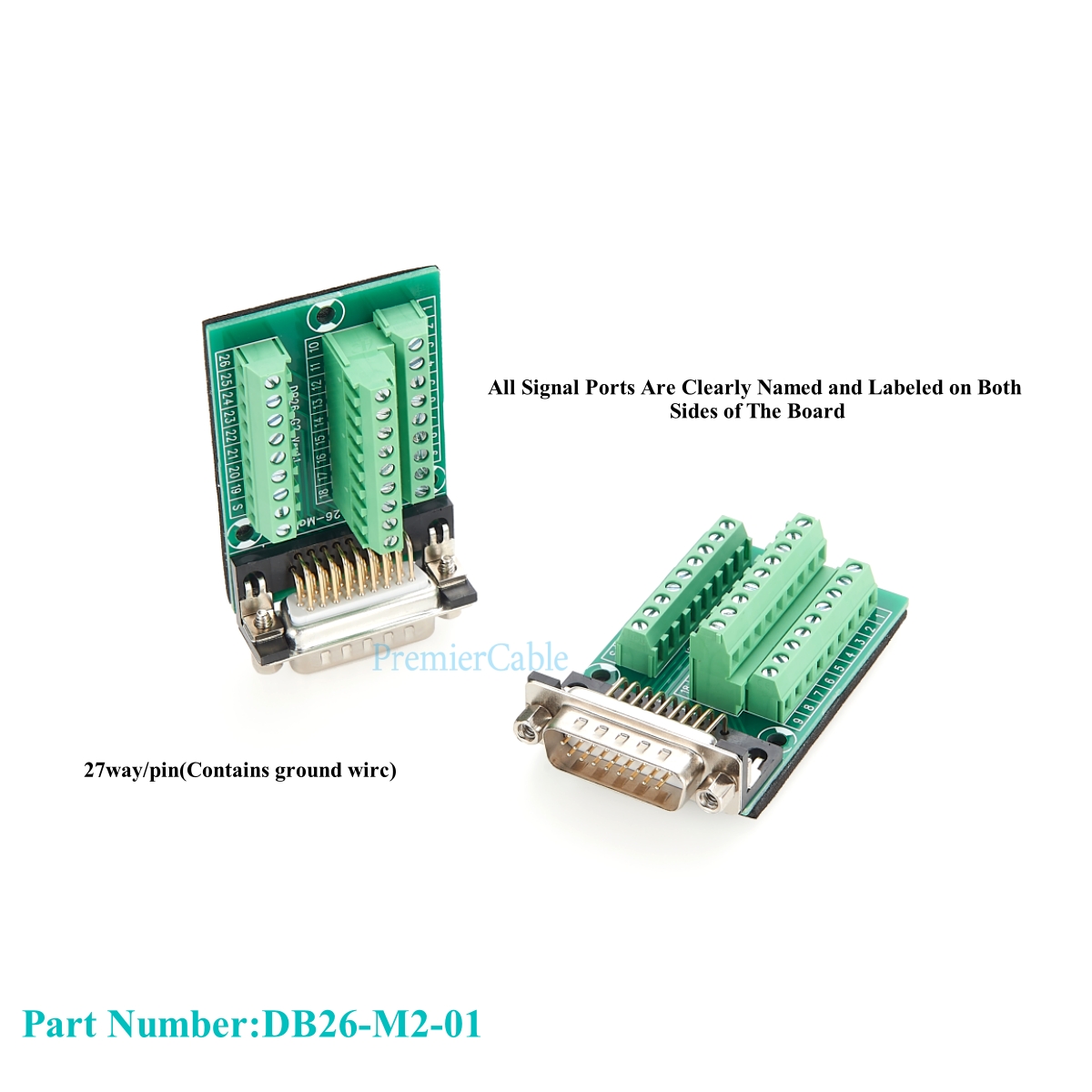 Модуль сигнальной платы DB26 ( – обзор и цена Screw Terminal Block