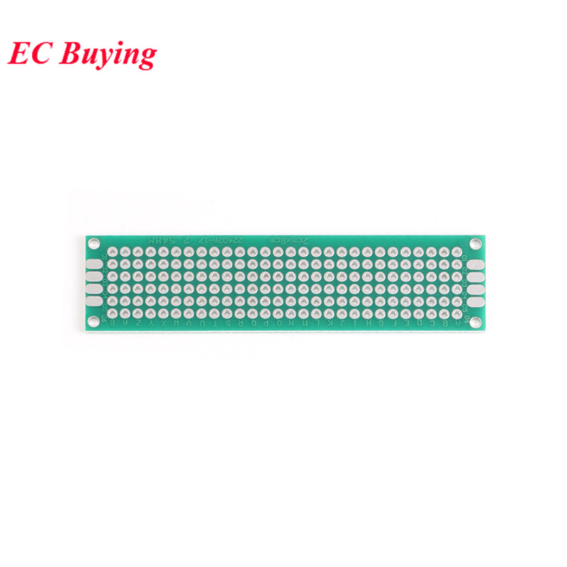 5 шт. 2x8 см двухсторонняя про – обзор и цена Pcb Prototyping Board