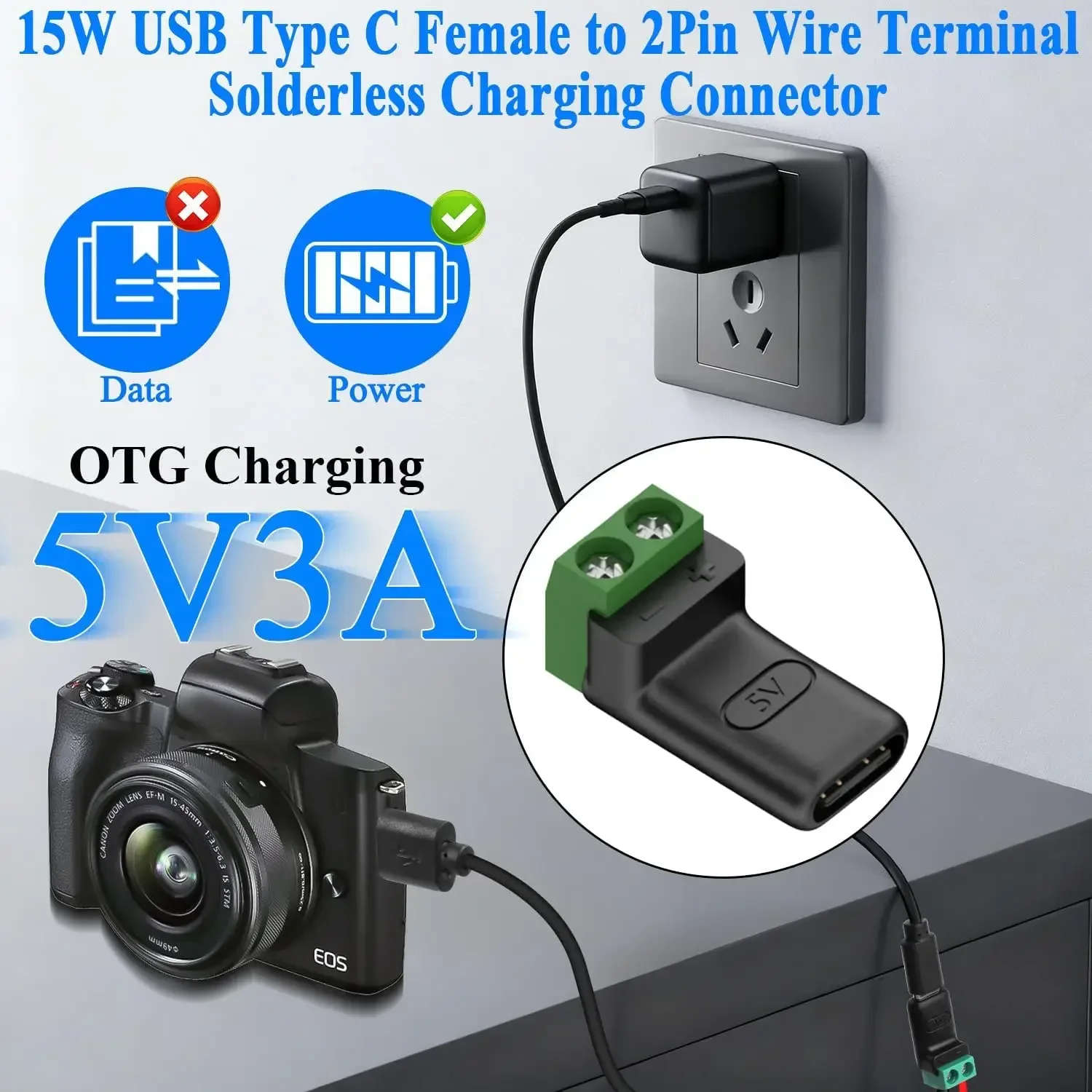 1-4 шт. безпаяный адаптер USB  – обзор и цена Screw Terminal Block