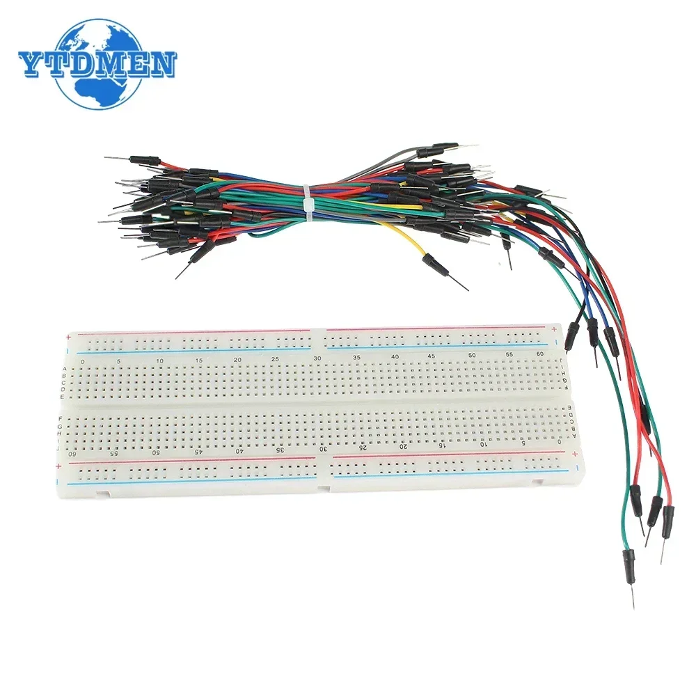 Макетная плата MB-102, 400, 83 – обзор и цена Breadboard 400 Point