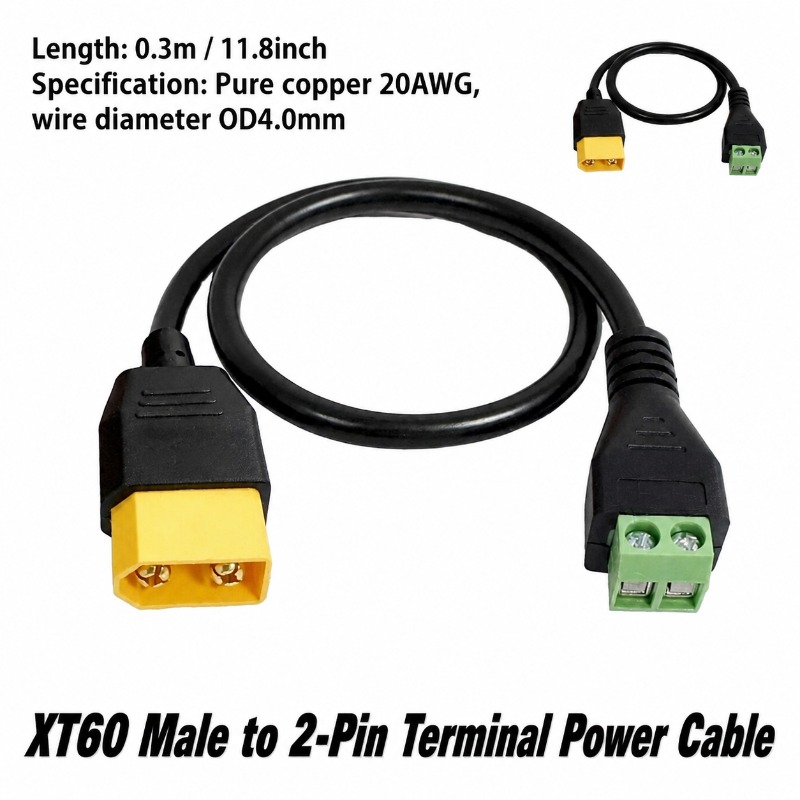 Кабель-адаптер XT60 (штекер-гн – обзор и цена Screw Terminal Block
