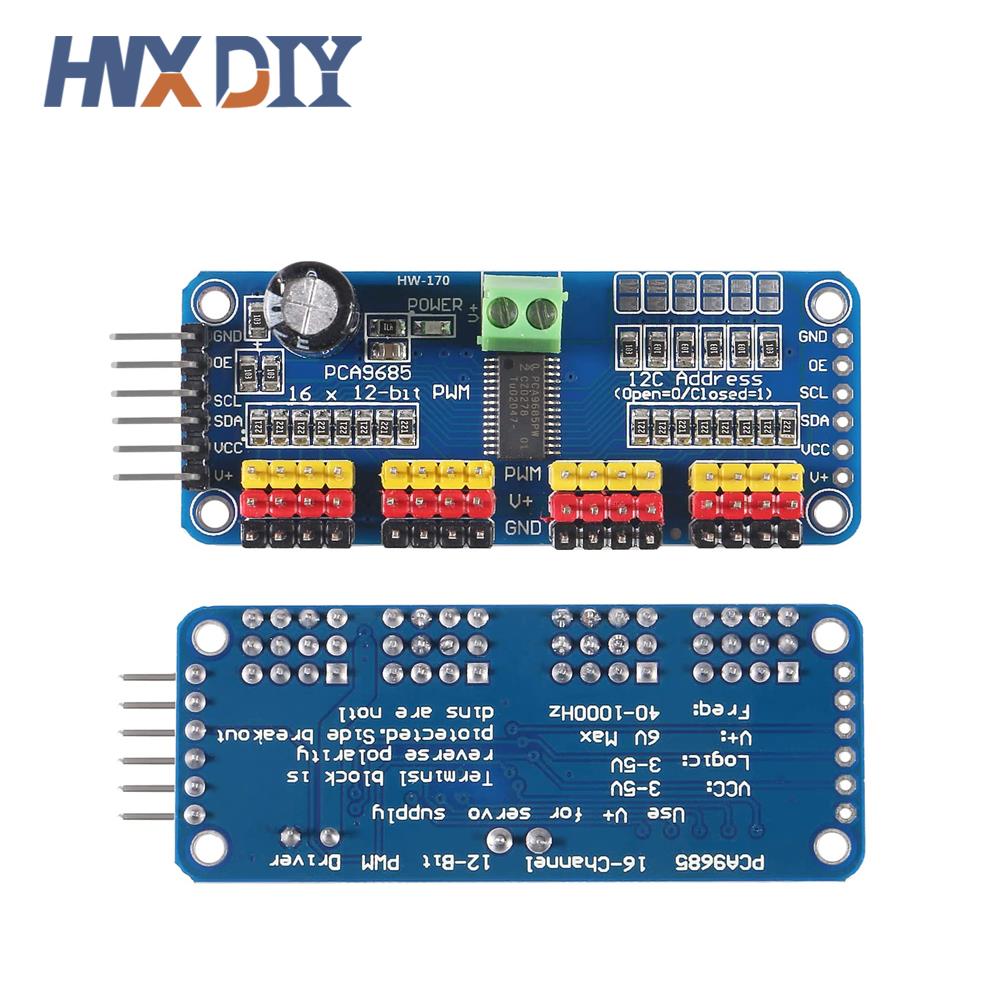 16-канальный 12-битный PWM-сер – обзор и цена Breadboard 400 Point