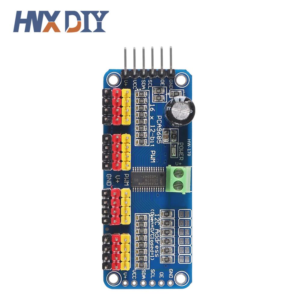 16-канальный 12-битный PWM-сер – обзор и цена Breadboard 400 Point