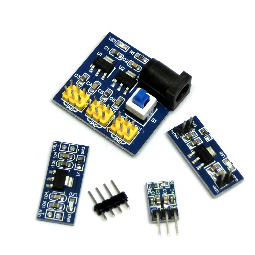 LM1117 AMS1117 4,5-7V поворот  – обзор и цена Ams1117 Module